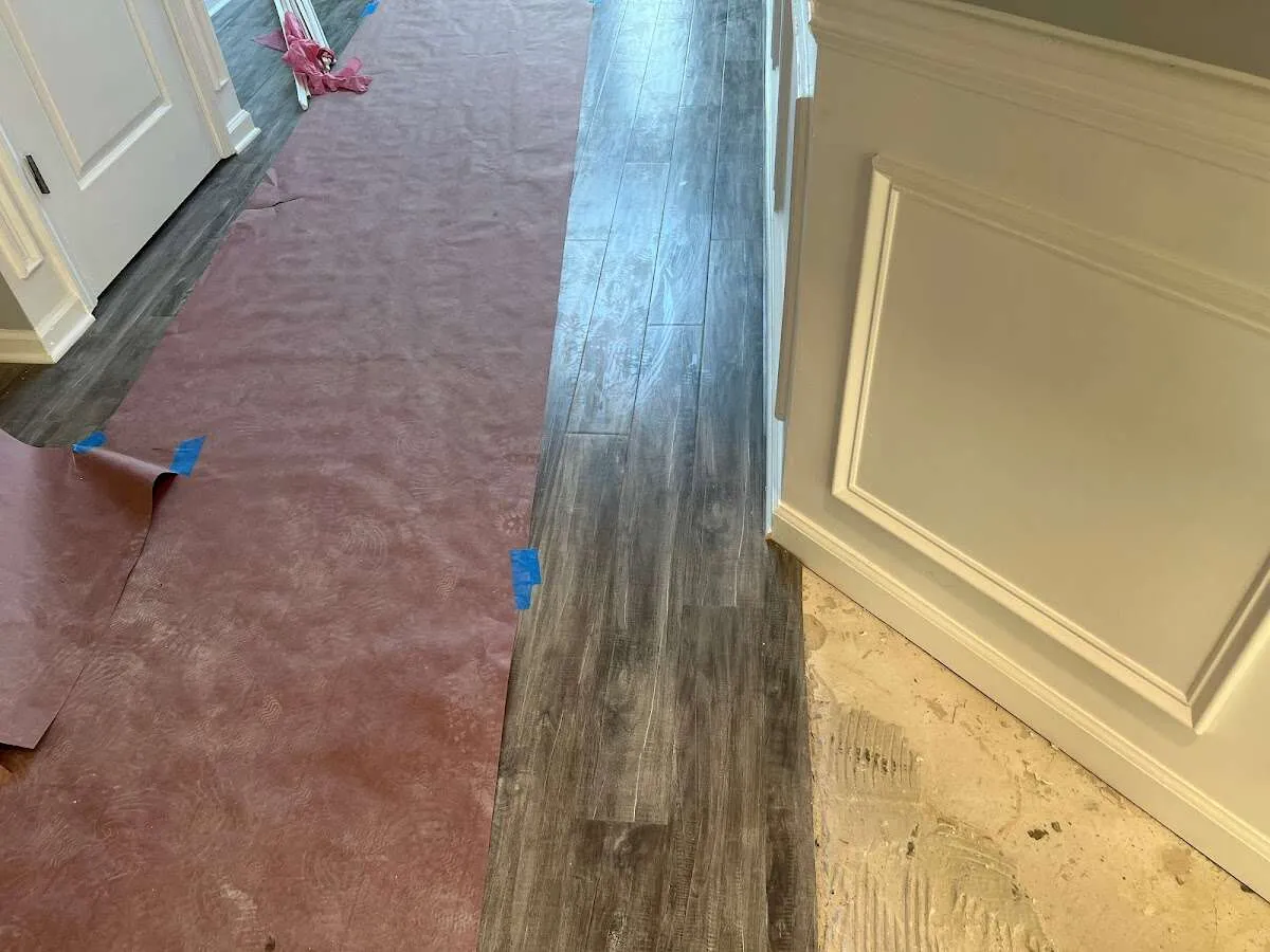 Completed marble shower restoration in Silvis